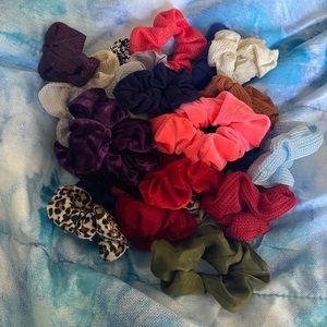 Hair scrunchies